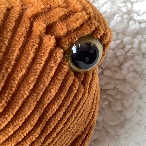 Naturally Kids 2022 Corduroy Brown T-Rex Dinosaur Plush Stuffed Animal Toy - Picture 10 of 14